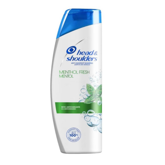 Sampon anti-matreata Head&Shoulders Menthol pentru par gras, 200 ml