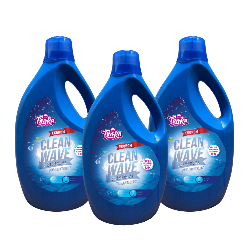 Pachetul cu 3x Clean Wave Universal Timka 5.75L