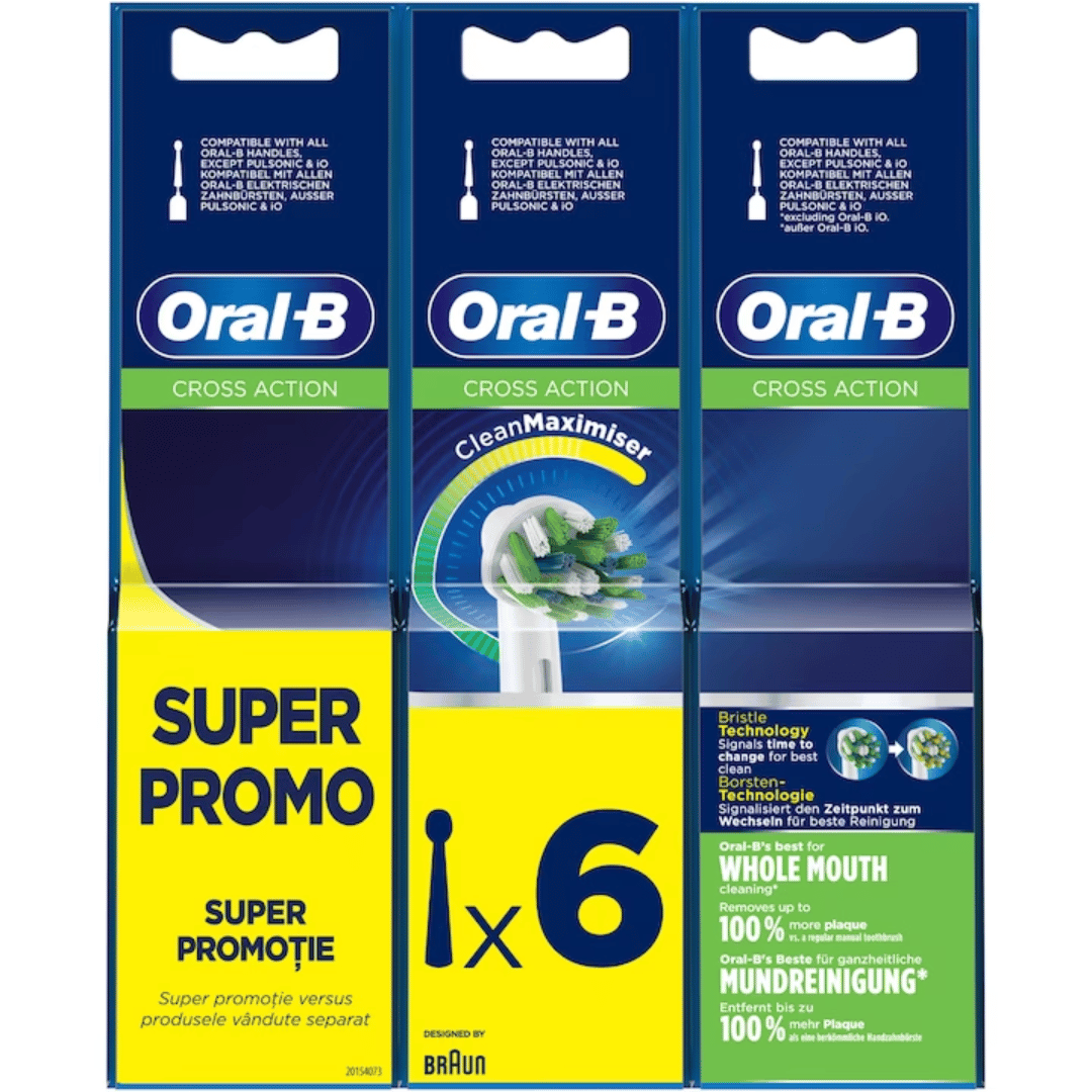 Rezerve periuta de dinti electrica Oral-B Cross Action