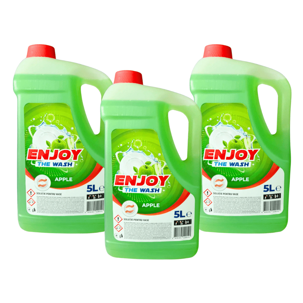 Pachet 3x Detergent de vase- Enjoy The Wash 5L