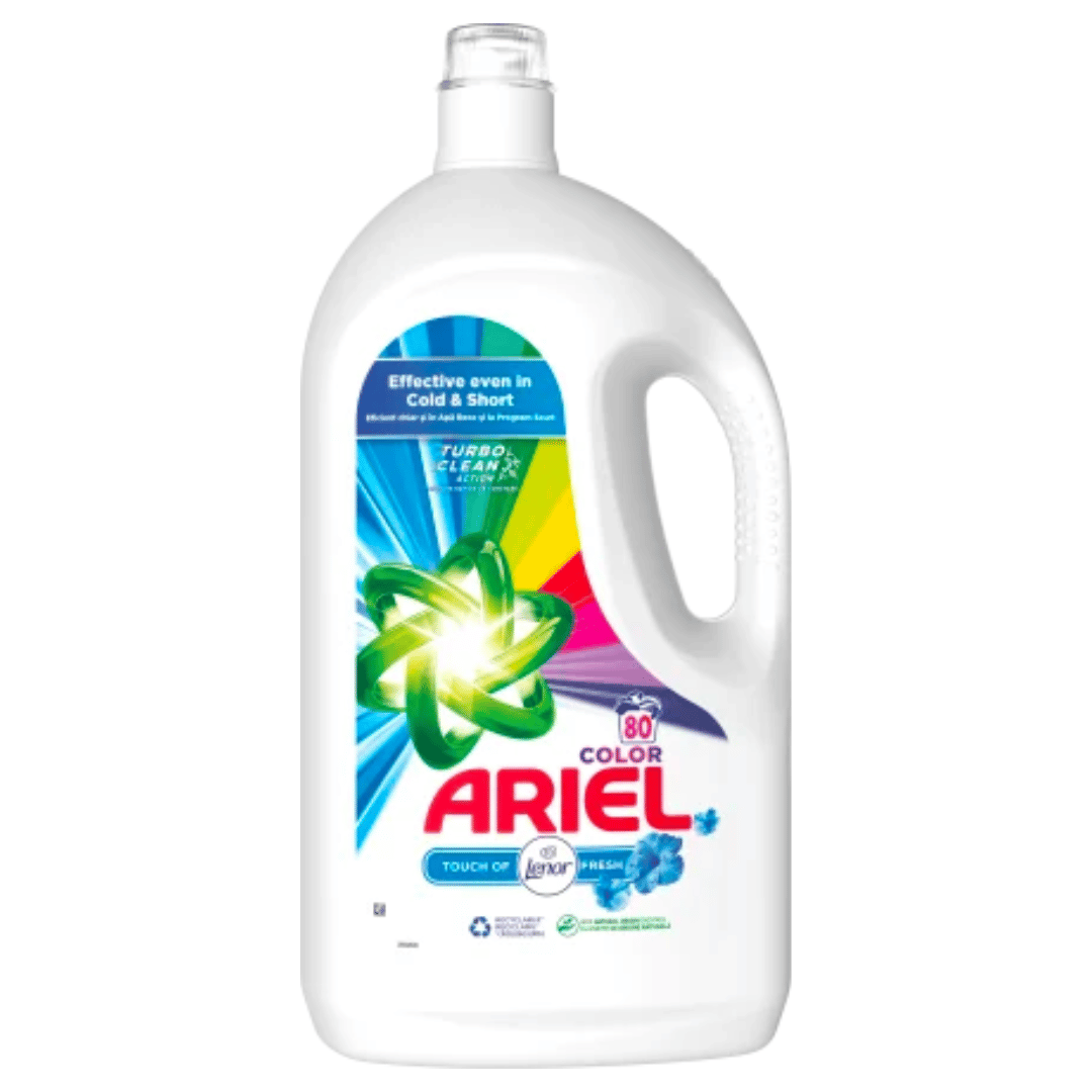 Detergent Ariel Touch Of Color 80 spălări, 4L