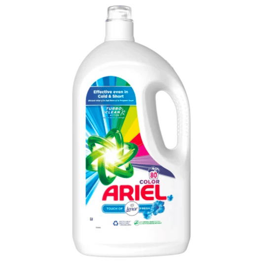 Detergent Ariel Touch Of Color 80 spălări, 4L